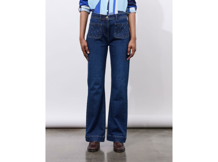 Jean long bootcut MARINE Femme