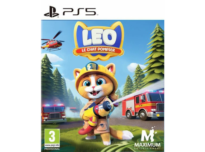 Leo The Firefighter Cat