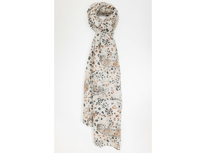 Grand foulard imprimé