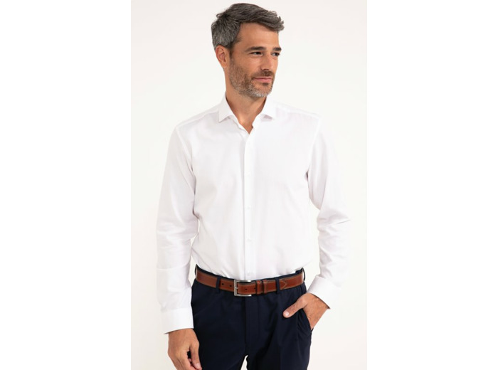Chemise ajustée manches longues Calandre