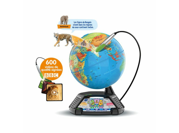 GENIUS XL : GLOBE VIDÉO INTERACTIF