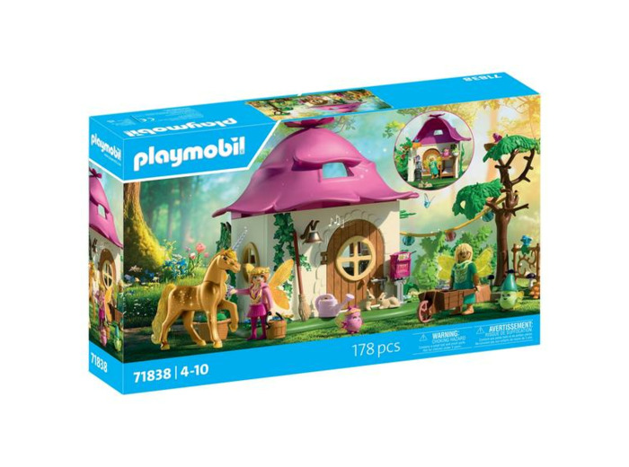 MAISON DE FÉE AVEC LICORNE DORÉE PLAYMOBIL MAGIC UNICORN 71838