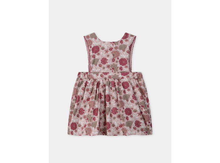 Chasuble imprimée fleuri Bébé Fille