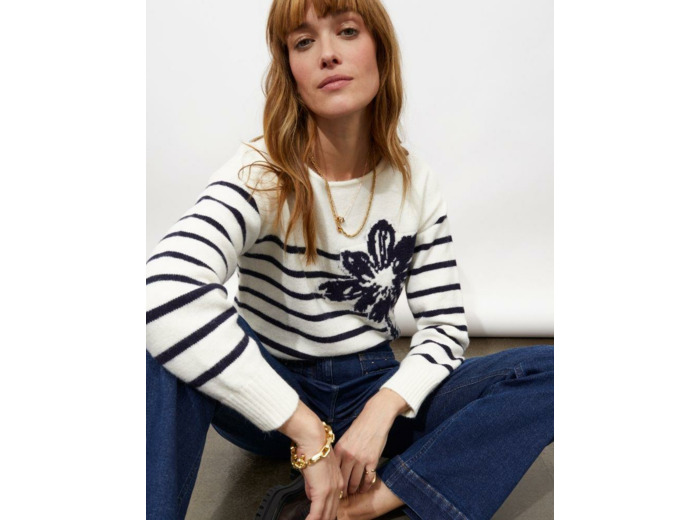 Pull marinière rayée MARINE Femme
