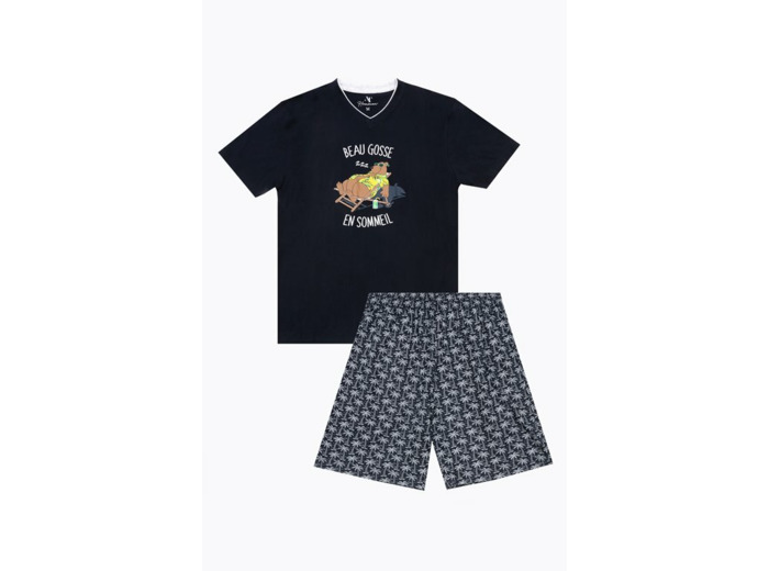 Pyjama court beau gosse en sommeil