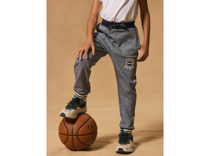 Jogging Gris et Bleu