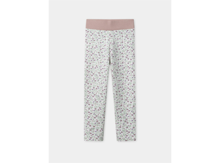 Legging imprimé fleuri Fille