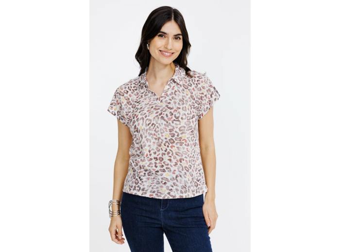 Tee-shirt imprimé manches courtes