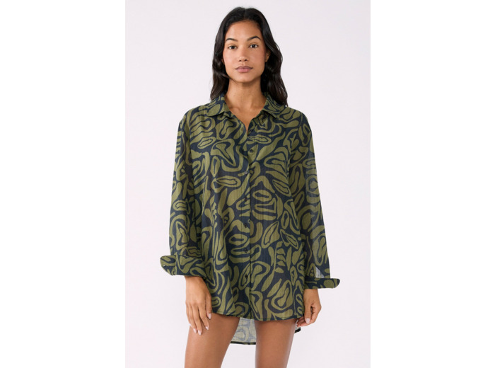 Chemise fluide de plage