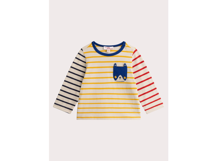 Tee Shirt Manches Longues Jaune