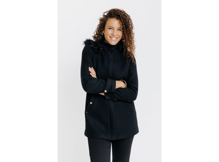 Manteau Col Montant