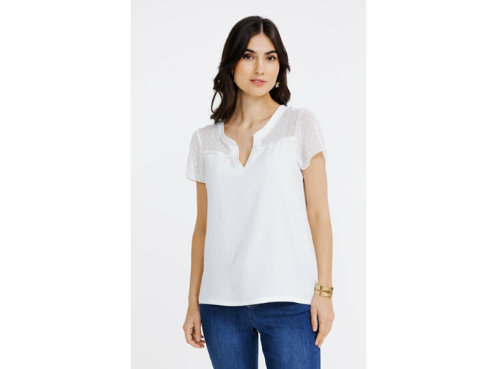 Tee-shirt uni manches courtes