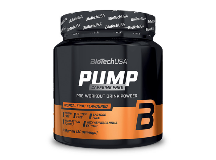 Poudre pour boisson Pump Caffeine Free - 330 g