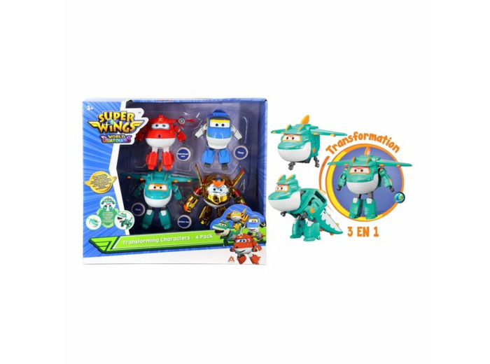 4 transforming super wings