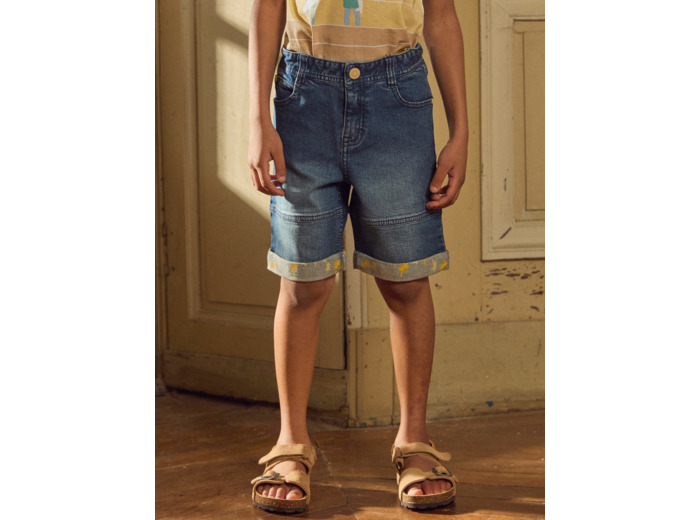 Bermuda en denim