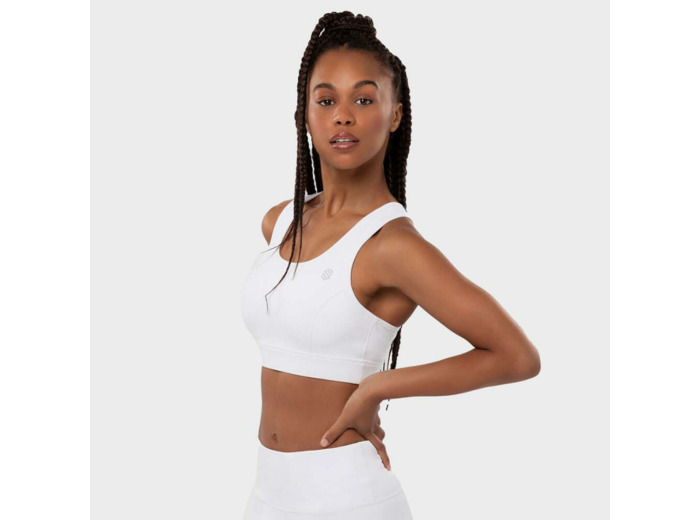 Brassière sport Fitness Femme Hit Blanc