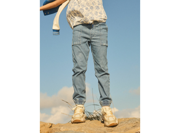 Pantalon confortable en denim