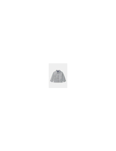 veste en jean rayée grise pour filles