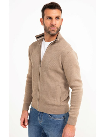 Gilet col montant uni Grillo